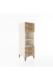 Hyperion Dolap 2 Raflı 4 Çekmeceli 44x44x134 Aytaşı-Çam