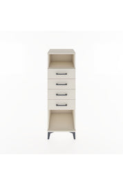 Hyperion Dolap Tek Raflı 4 Çekmeceli 44x44x134 Aytaşı-Aytaşı