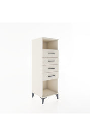Hyperion Dolap Tek Raflı 4 Çekmeceli 44x44x134 Aytaşı-Aytaşı