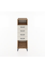 Hyperion Dolap Tek Raflı 4 Çekmeceli 44x44x134 Çam-Aytaşı