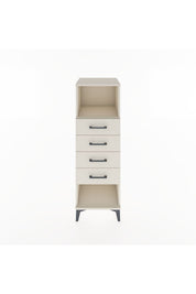 Hyperion Dolap Tek Raflı 4 Çekmeceli 44x44x134