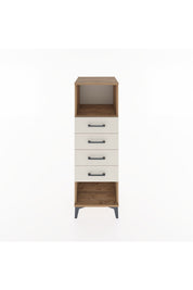 Hyperion Dolap Tek Raflı 4 Çekmeceli 44x44x134 Çam-Aytaşı
