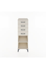Hyperion Dolap Tek Raflı 4 Çekmeceli 44x44x134 Aytaşı-Aytaşı