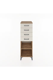 Hyperion Dolap Tek Raflı 4 Çekmeceli 44x44x134 Çam-Aytaşı