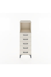 Hyperion Dolap Tek Raflı 5 Çekmeceli 44x44x134 Aytaşı-Aytaşı