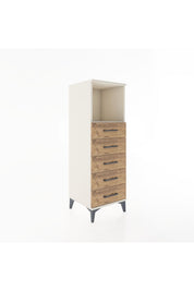 Hyperion Dolap Tek Raflı 5 Çekmeceli 44x44x134 Aytaşı-Çam