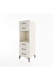 Hyperion Dolap Tek Raflı 5 Çekmeceli 44x44x134 Aytaşı-Aytaşı