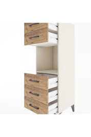 Hyperion Dolap Tek Raflı 5 Çekmeceli 44x44x134 Aytaşı-Çam