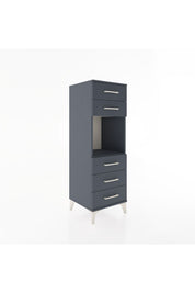 Hyperion Dolap Tek Raflı 5 Çekmeceli 44x44x134