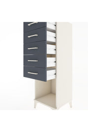 Hyperion Dolap 5 Çekmeceli 44x44x134 Aytaşı-Antrasit