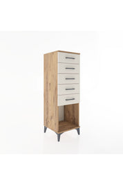 Hyperion Dolap 5 Çekmeceli 44x44x134