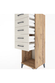 Hyperion Dolap 5 Çekmeceli 44x44x134