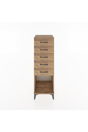 Hyperion Dolap 5 Çekmeceli 44x44x134 Çam-Çam