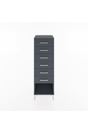 Hyperion Dolap 6 Çekmeceli 44x44x134 Antrasit-Antrasit