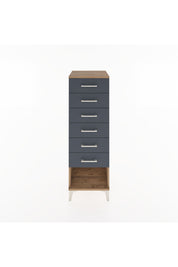 Hyperion Dolap 6 Çekmeceli 44x44x134 Çam-Antrasit