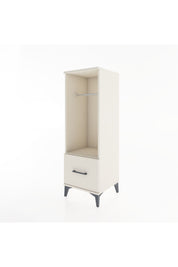 Hyperion Dolap Tek Raflı Tek Çekmeceli Tek Askılı 44x44x134 Aytaşı-Aytaşı