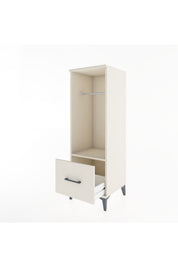 Hyperion Dolap Tek Raflı Tek Çekmeceli Tek Askılı 44x44x134 Aytaşı-Aytaşı