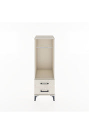 Hyperion Dolap Tek Raflı 2 Çekmeceli Tek Askılı 44x44x134 - S49M092V1B