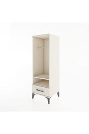 Hyperion Dolap 2 Raflı Tek Çekmeceli Tek Askılı 44x44x134 Aytaşı-Aytaşı