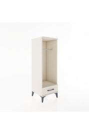 Hyperion Dolap Tek Raflı Tek Çekmeceli Tek Askılı 44x44x134 Aytaşı-Aytaşı