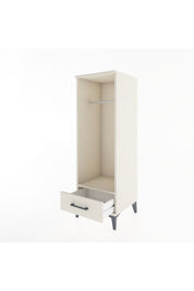 Hyperion Dolap Tek Raflı Tek Çekmeceli Tek Askılı 44x44x134 Aytaşı-Aytaşı