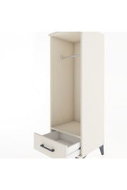 Hyperion Dolap Tek Raflı Tek Çekmeceli Tek Askılı 44x44x134 Aytaşı-Aytaşı