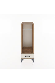 Hyperion Dolap Tek Raflı Tek Çekmeceli Tek Askılı 44x44x134