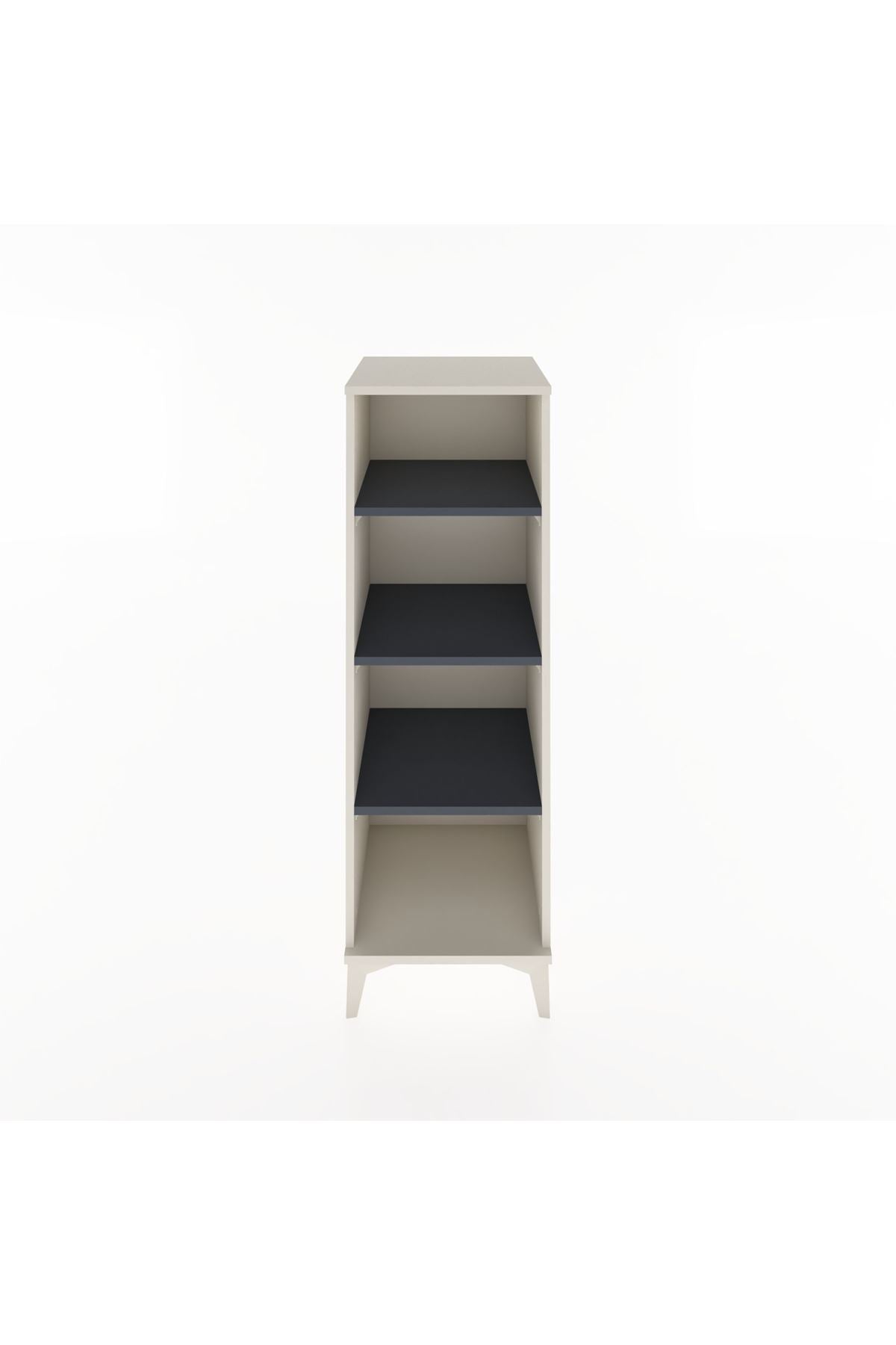 Hyperion Dolap 3 Raflı 44x44x134 Aytaşı-Antrasit