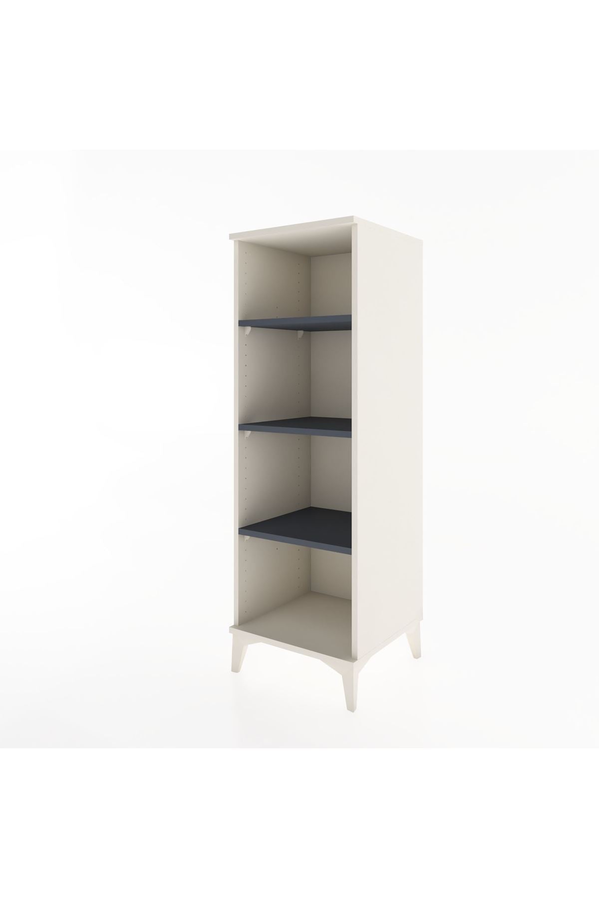 Hyperion Dolap 3 Raflı 44x44x134 Aytaşı-Antrasit