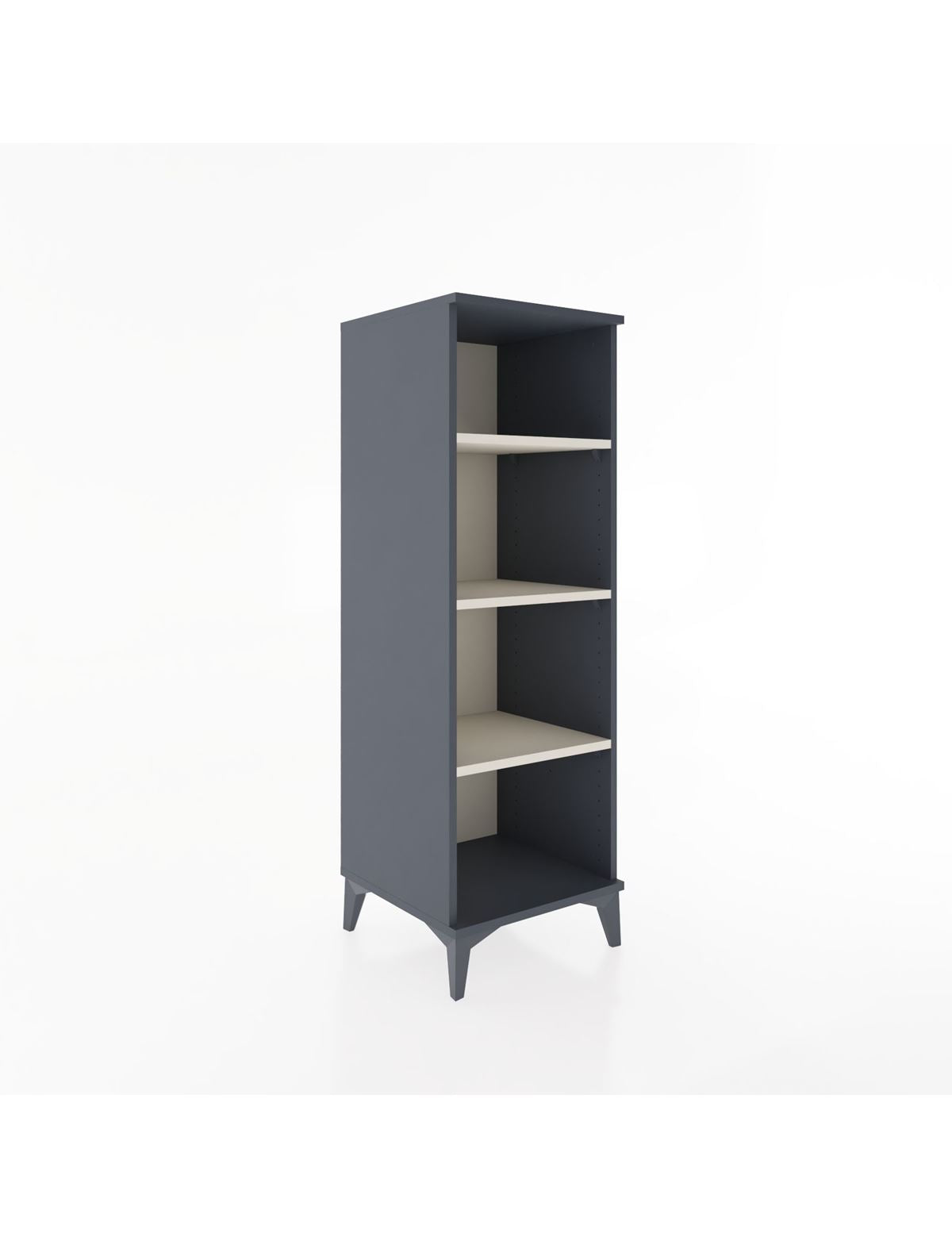Hyperion Dolap 3 Raflı 44x44x134 Antrasit-Aytaşı
