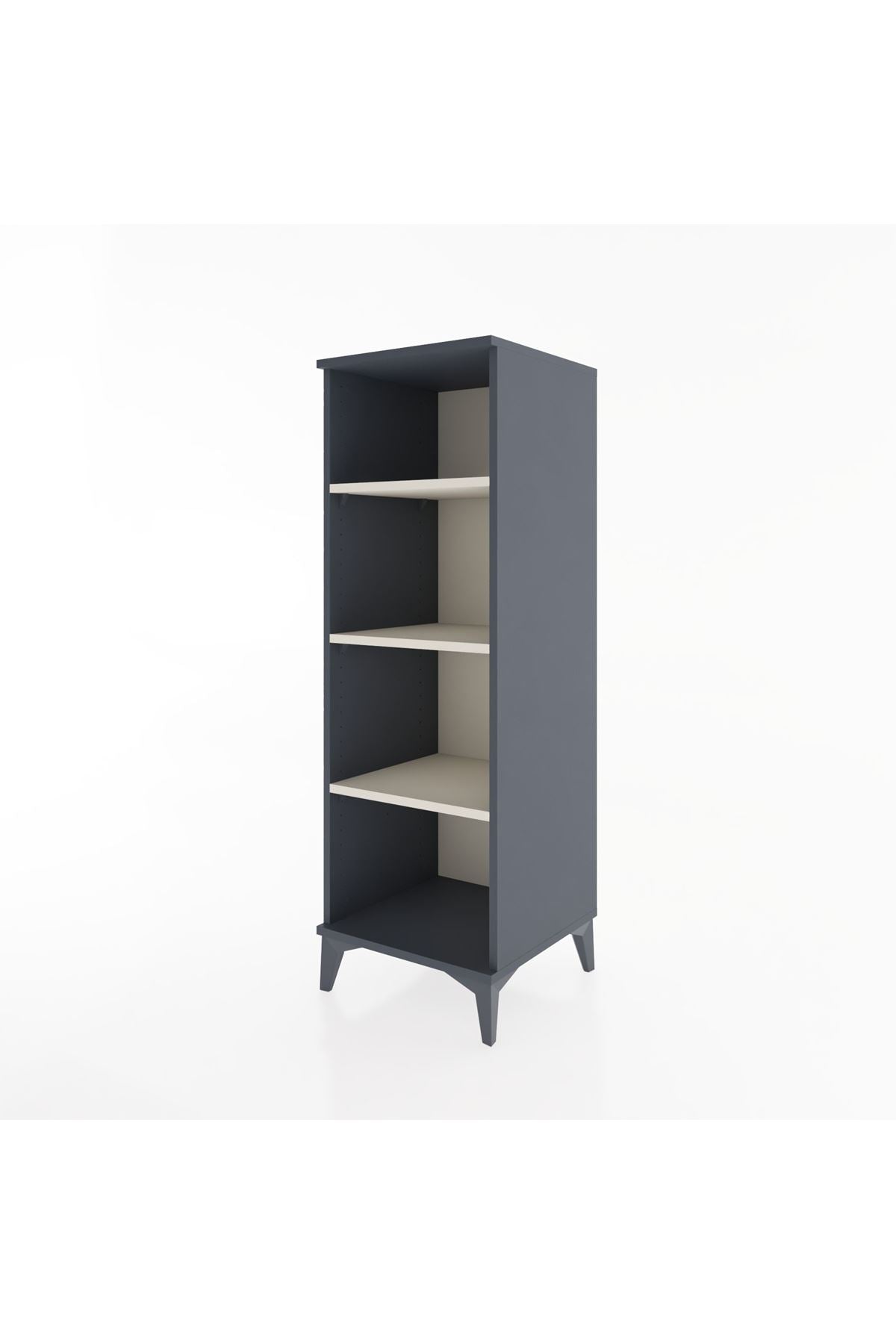 Hyperion Dolap 3 Raflı 44x44x134 Antrasit-Aytaşı