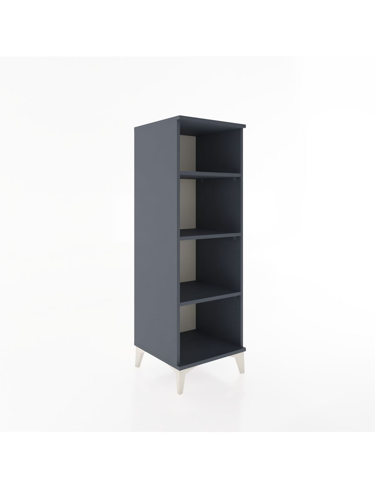 Hyperion Dolap 3 Raflı 44x44x134 Antrasit-Antrasit