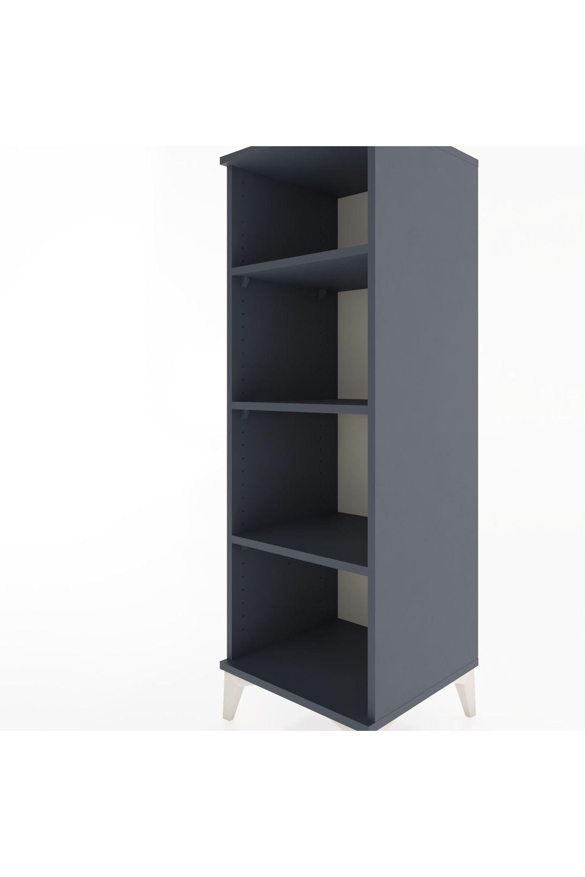 Hyperion Dolap 3 Raflı 44x44x134 Antrasit-Antrasit