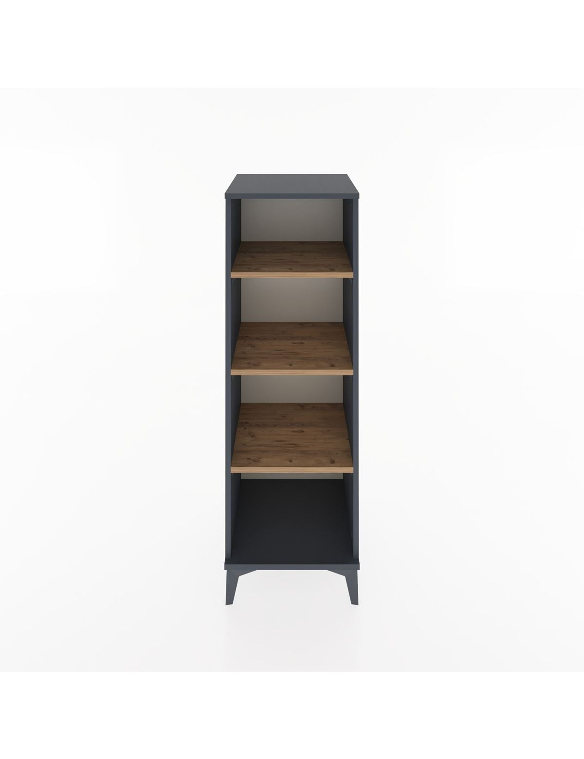 Hyperion Dolap 3 Raflı 44x44x134 Antrasit-Çam