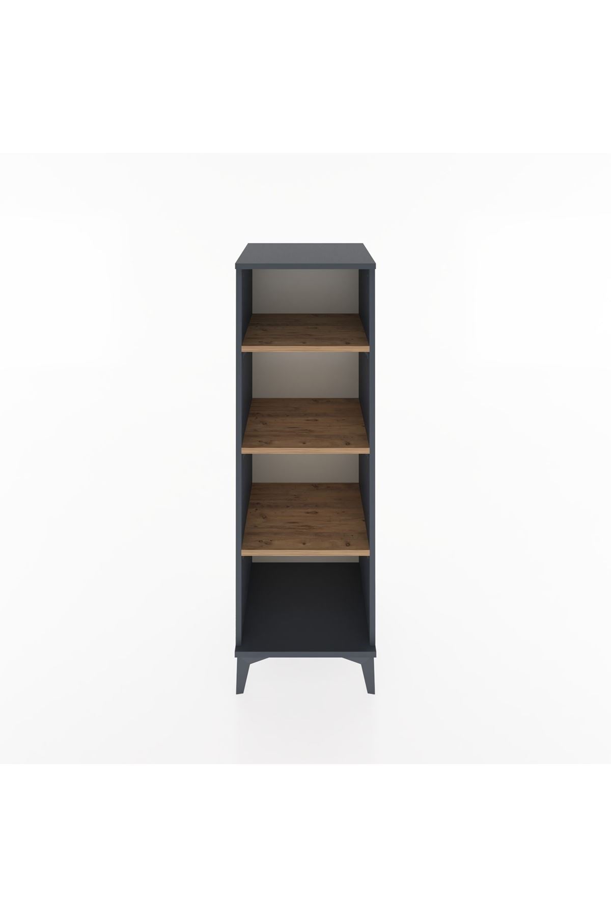 Hyperion Dolap 3 Raflı 44x44x134 Antrasit-Çam