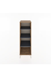 Hyperion Dolap 3 Raflı 44x44x134 Çam-Antrasit