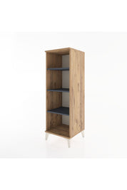 Hyperion Dolap 3 Raflı 44x44x134 Çam-Antrasit