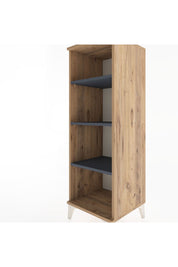 Hyperion Dolap 3 Raflı 44x44x134 Çam-Antrasit