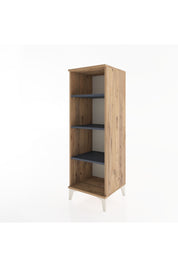 Hyperion Dolap 3 Raflı 44x44x134 Çam-Antrasit