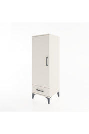 Hyperion Dolap Tek Raflı Tek Çekmeceli Tek Askılı 44x44x134 Aytaşı-Aytaşı