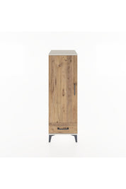 Hyperion Dolap Tek Raflı Tek Çekmeceli Tek Askılı 44x44x134 Aytaşı-Çam