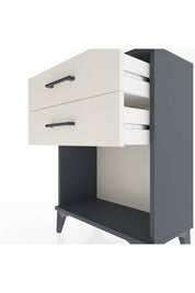 Arges Komodin 4 Çekmeceli 60x30x80 Antrasit-Aytaşı