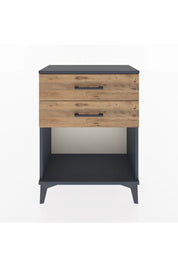 Arges Komodin 4 Çekmeceli 60x30x80 Antrasit-Çam