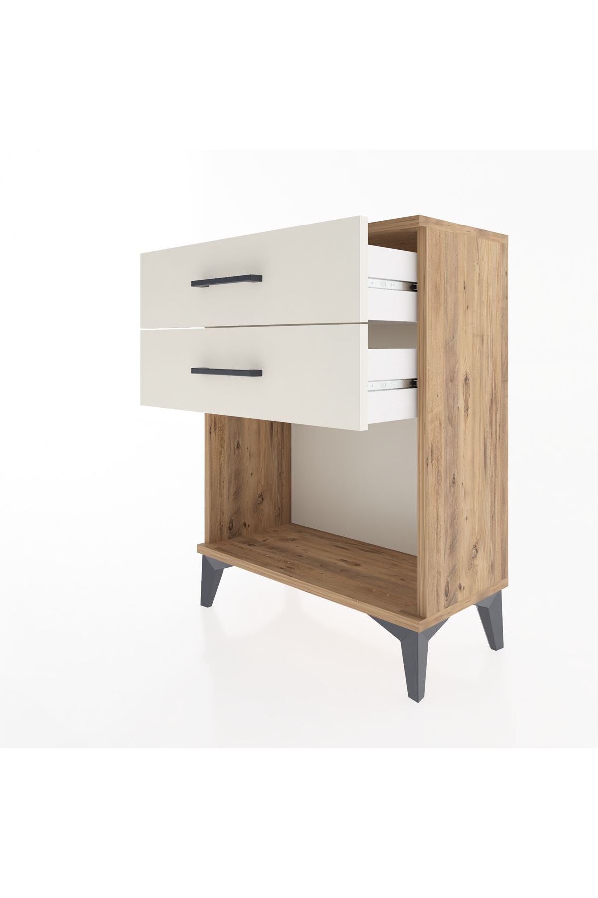 Arges Komodin 4 Çekmeceli 60x30x80 Çam-Aytaşı