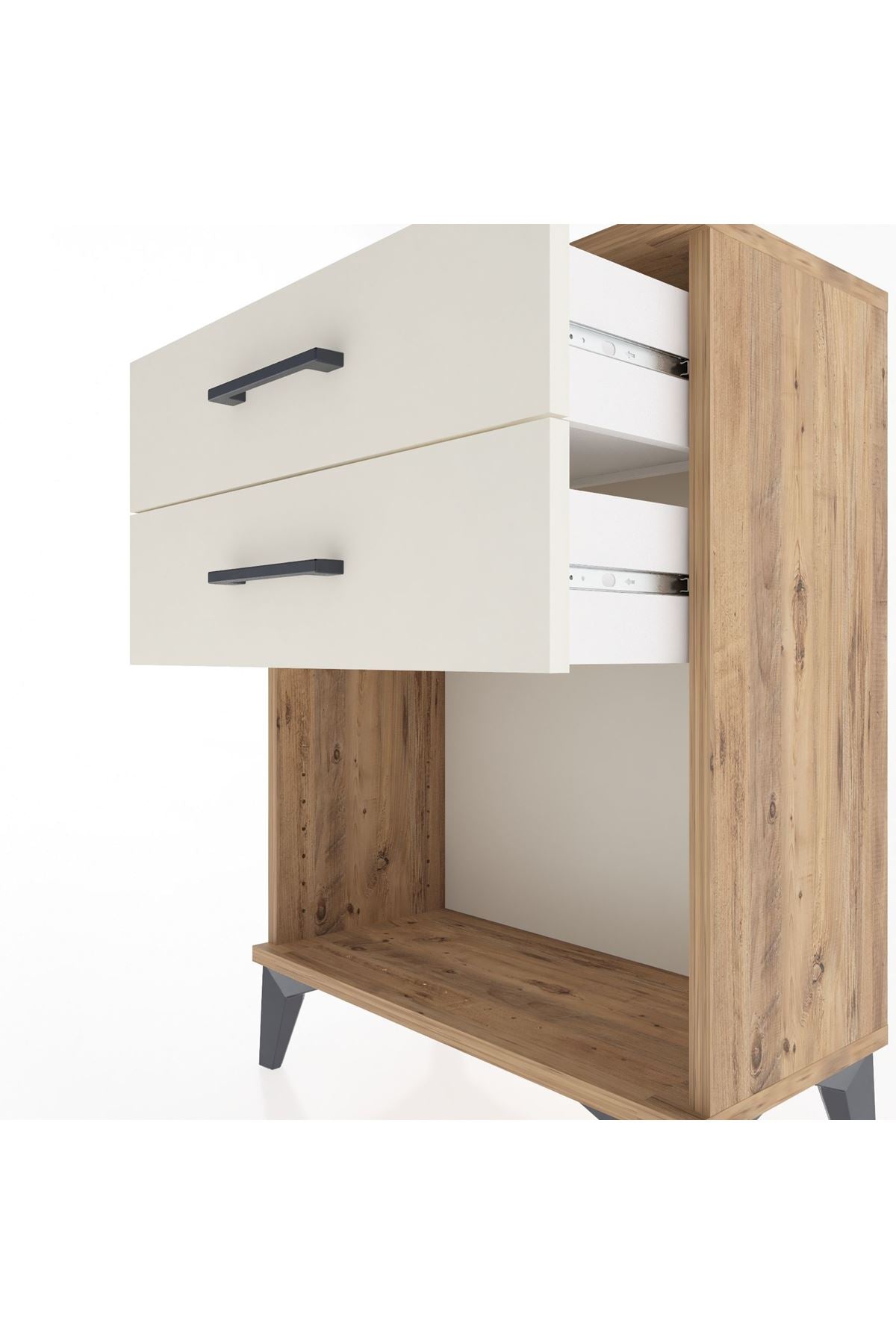 Arges Komodin 4 Çekmeceli 60x30x80 Çam-Aytaşı