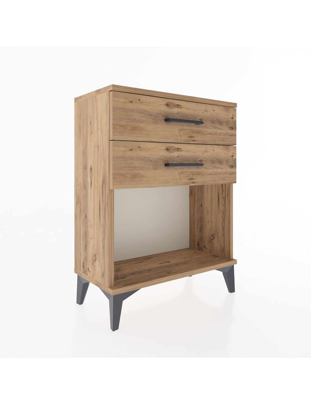 Arges Komodin 4 Çekmeceli 60x30x80 Çam-Çam