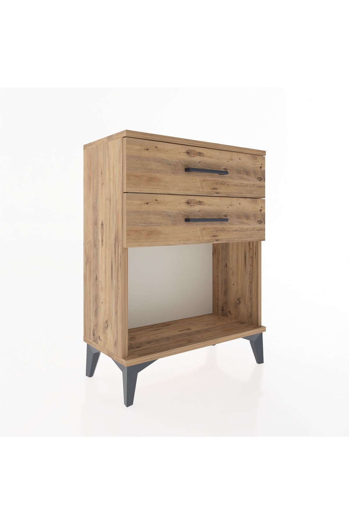 Arges Komodin 4 Çekmeceli 60x30x80 Çam-Çam