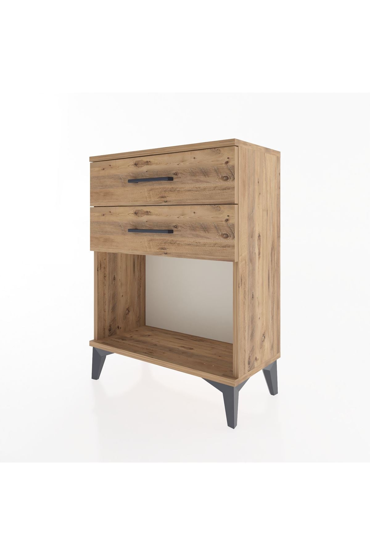 Arges Komodin 4 Çekmeceli 60x30x80 Çam-Çam