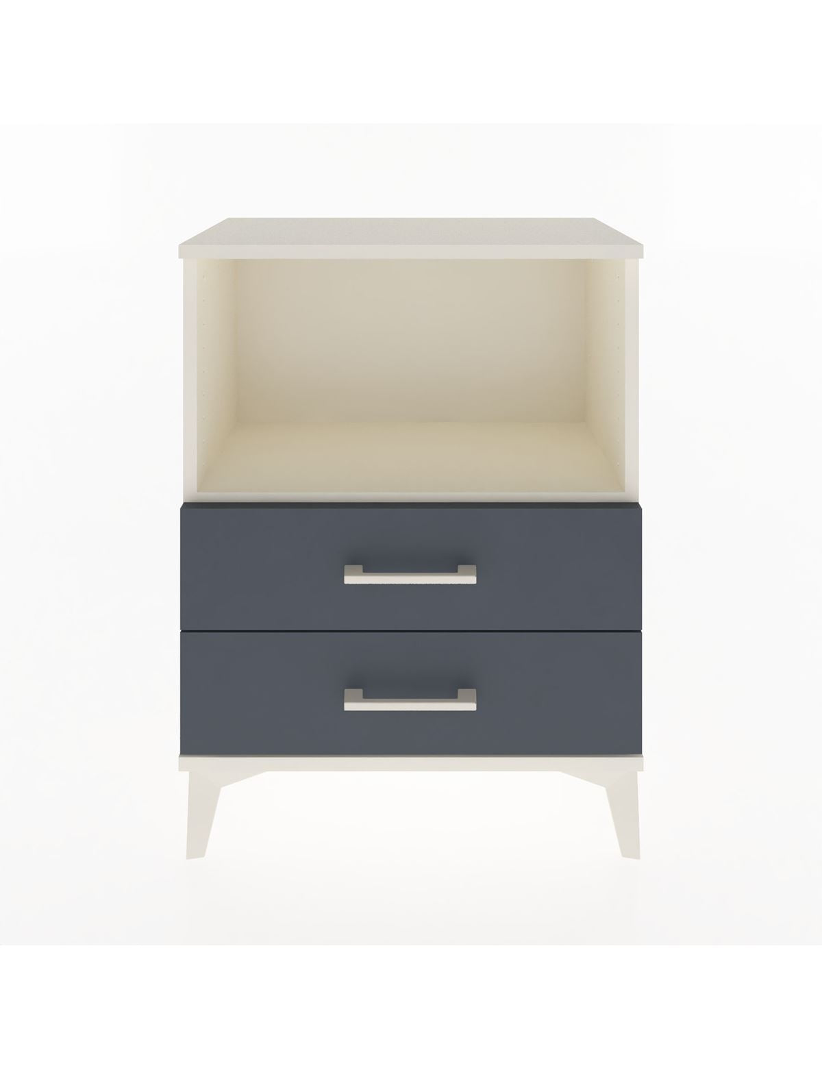 Arges Komodin 2 Çekmeceli 60x30x80 Aytaşı-Antrasit