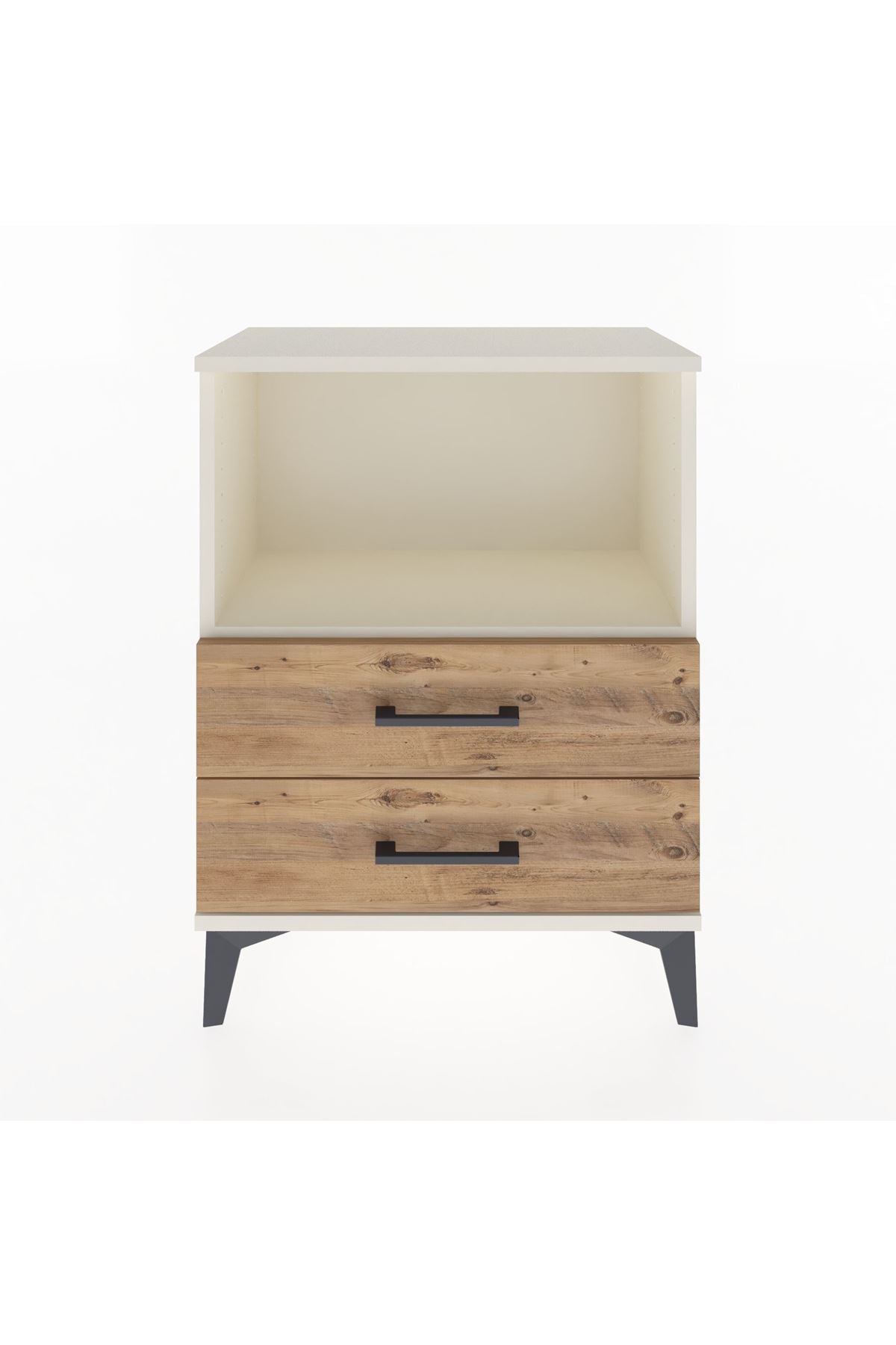 Arges Komodin 2 Çekmeceli 60x30x80 Aytaşı-Çam